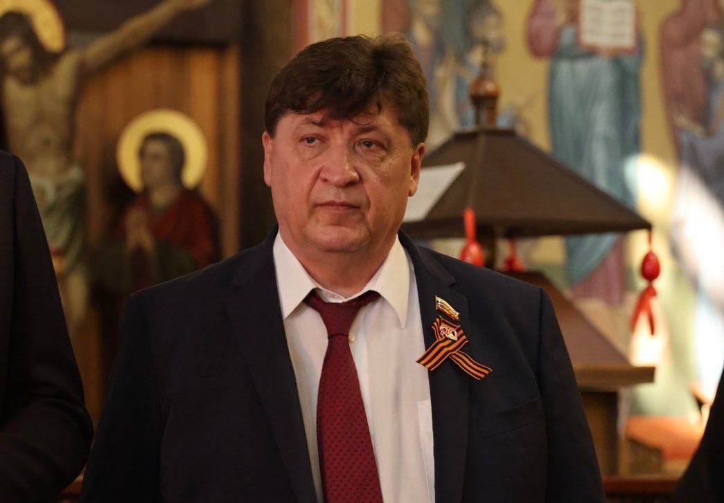 Поздравление председателя Белгородской областной Думы Клепикова Юрия Николаевича с Днём Победы.