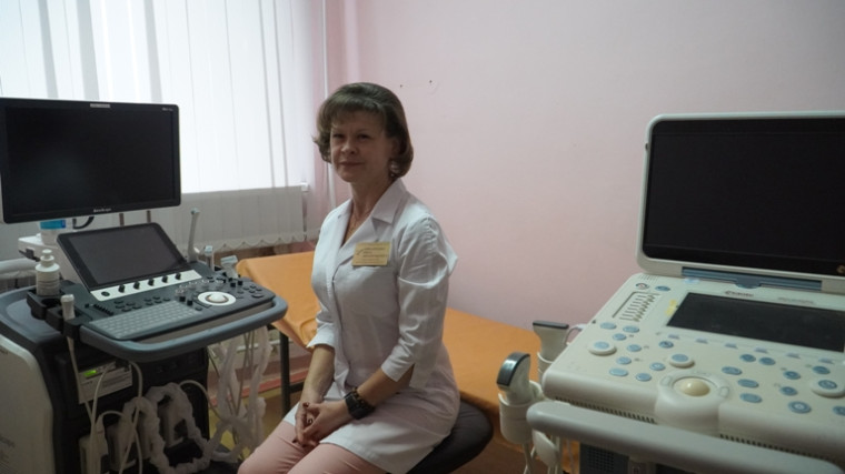Старшая медицинская сестра диагностического отделения Рита Овчаренко.