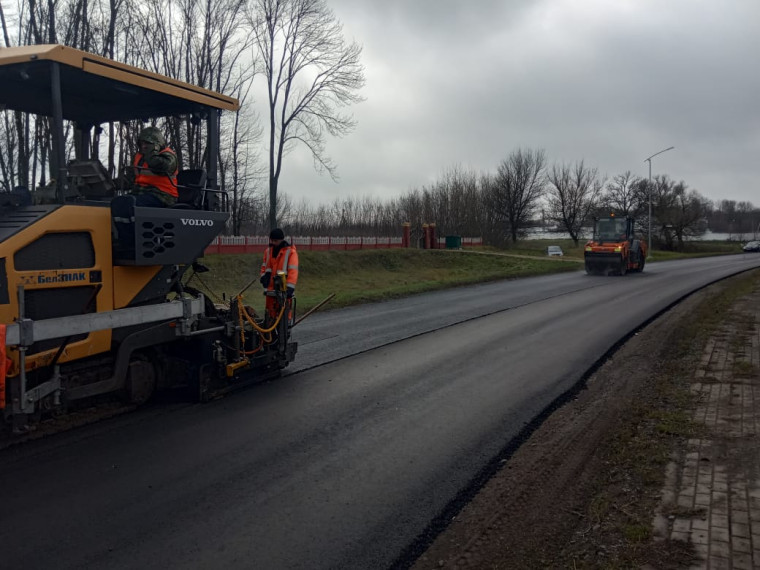 В ноябре на территории Борисовского района выполнены ремонтные работы еще на одном участке дорог.