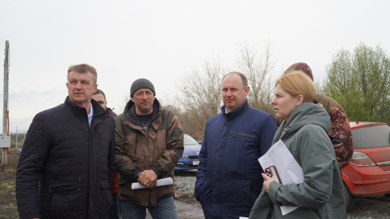 Вчера Борисовский район посетила министр строительства Белгородской области  Оксана Козлитина.