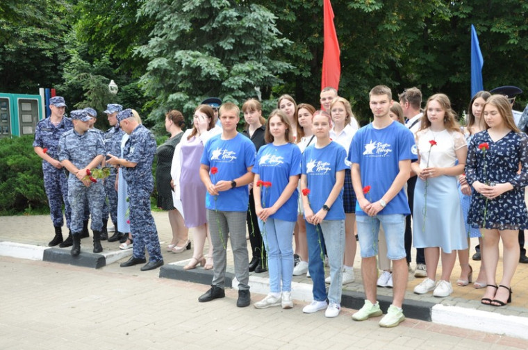 Жители Борисовского района присоединились к акции «Минута молчания».