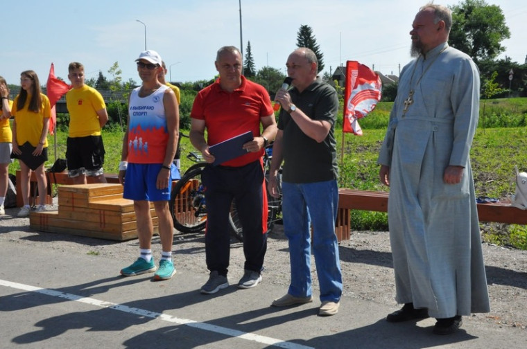 Православный забег в честь Тихвинской иконы Божией Матери состоялся в Борисовке.