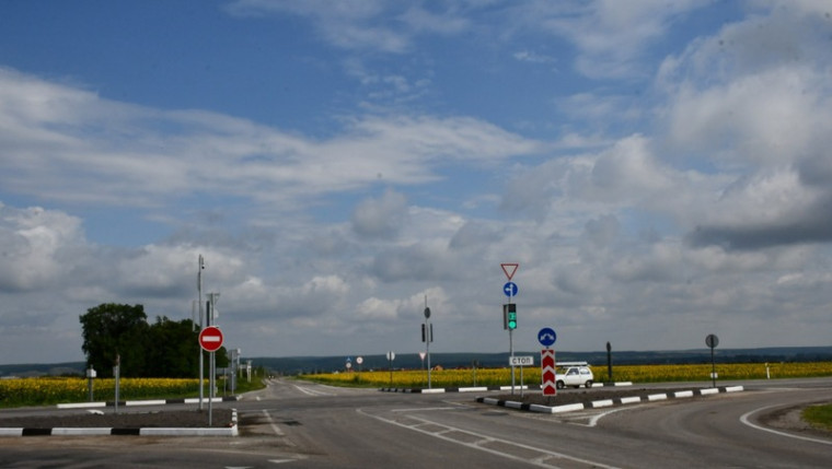 Светофор заработал в Борисовском районе.