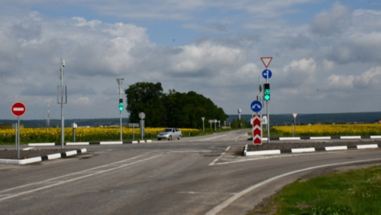 Светофор заработал в Борисовском районе.